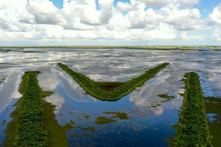 Battered by Recent Hurricanes, Southwest Louisiana Benefits from New Coastal Restoration Projects