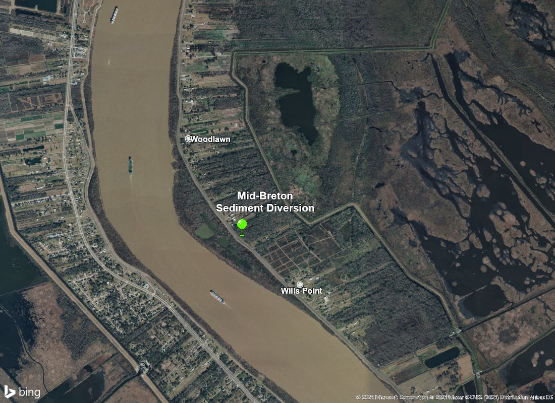 A View from Above MidBreton Sediment Diversion is crucial to Louisiana’s future Restore the