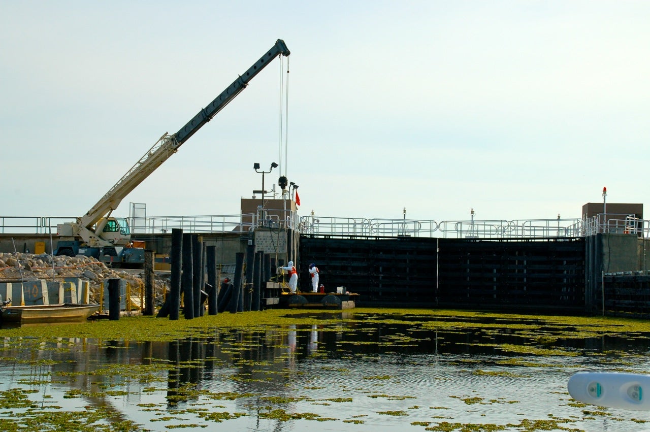 Copy of Work on Flood Wall