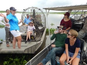 Theryn and Crew - Restore the Mississippi River Delta
