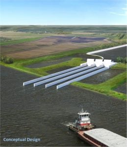 Sediment Diversion concept - Restore the Mississippi River Delta