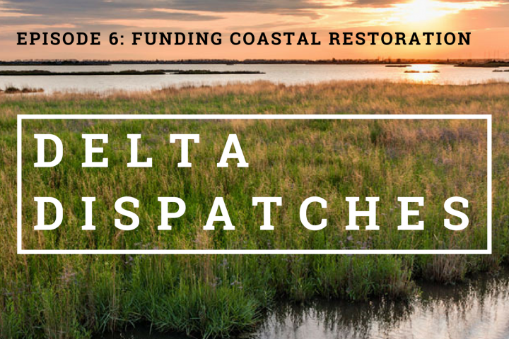 Delta Dispatches Podcast – Funding Coastal Restoration