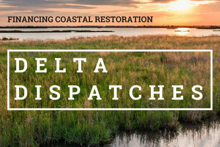 Delta Dispatches – Financing Coastal Restoration